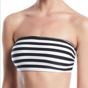 Kate Spade Saturday Bandeau Striped Bikini Set